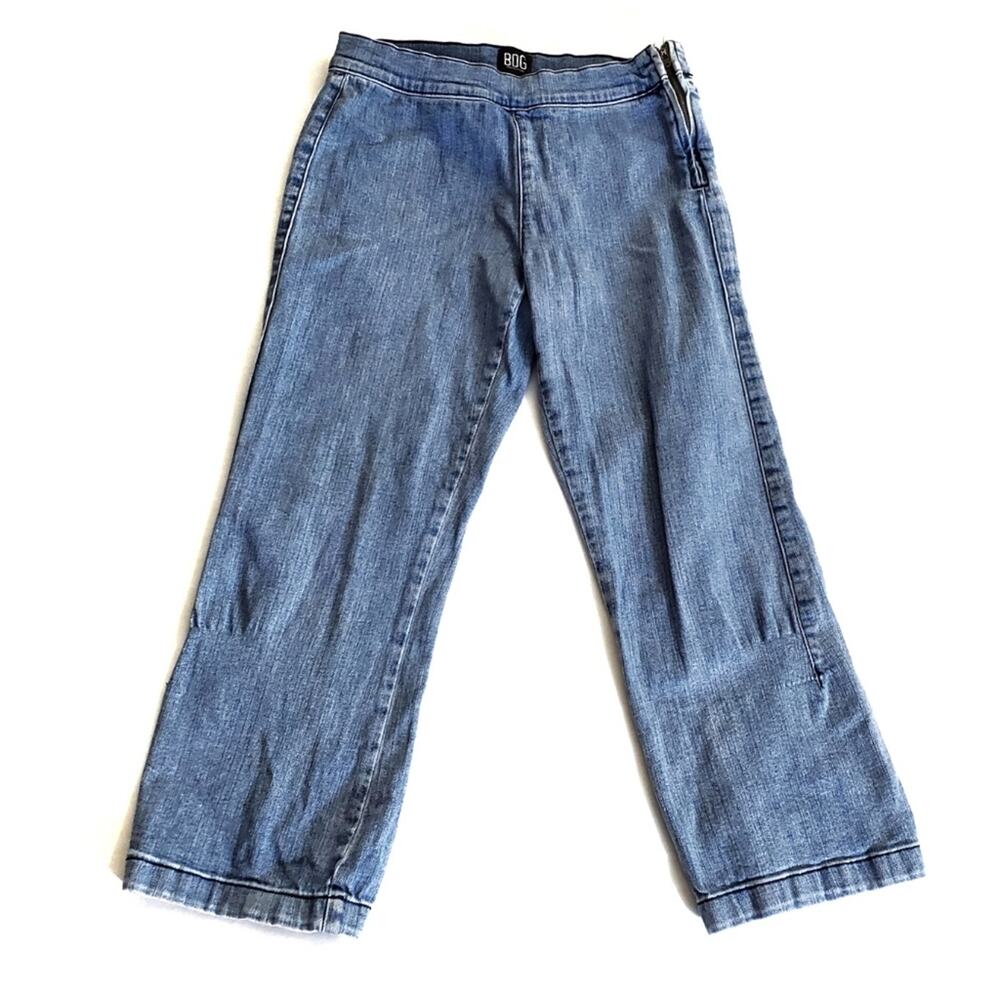 BDG | Wide Leg Side Zip Crop Jeans with Back Seams Urban Outfitters